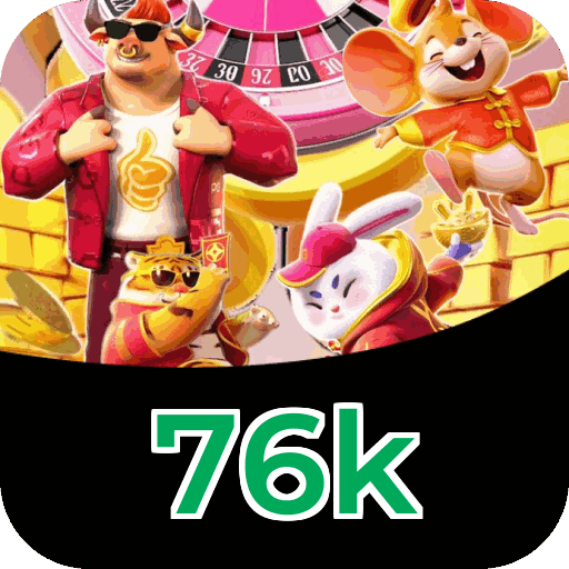 Catálogo slots 76k mostrando top jogos Gates Olympus Sweet Bonanza Fortune Tiger Big Bass volatilidade RTP